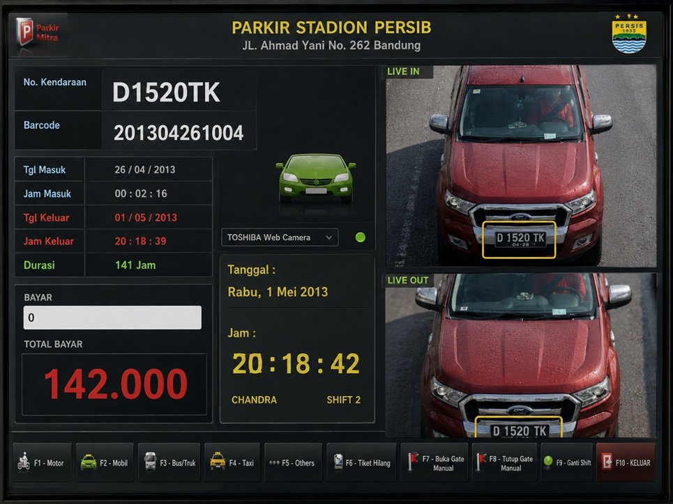 PALANG PARKIR OTOMATIS & SISTEM PARKIR DIGITAL