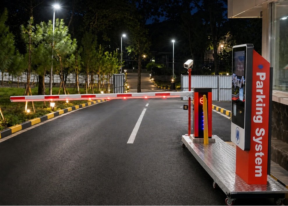 harga barrier gate otomatis terbaru, jasa pemasangan barrier gate Bandung, vendor barrier gate Indonesia, kontraktor barrier gate profesional, barrier gate RFID untuk perumahan, barrier gate rumah sakit, barrier gate untuk kawasan industri, barrier gate dengan sistem QRIS, automatic barrier gate Indonesia, barrier gate terintegrasi software parkir